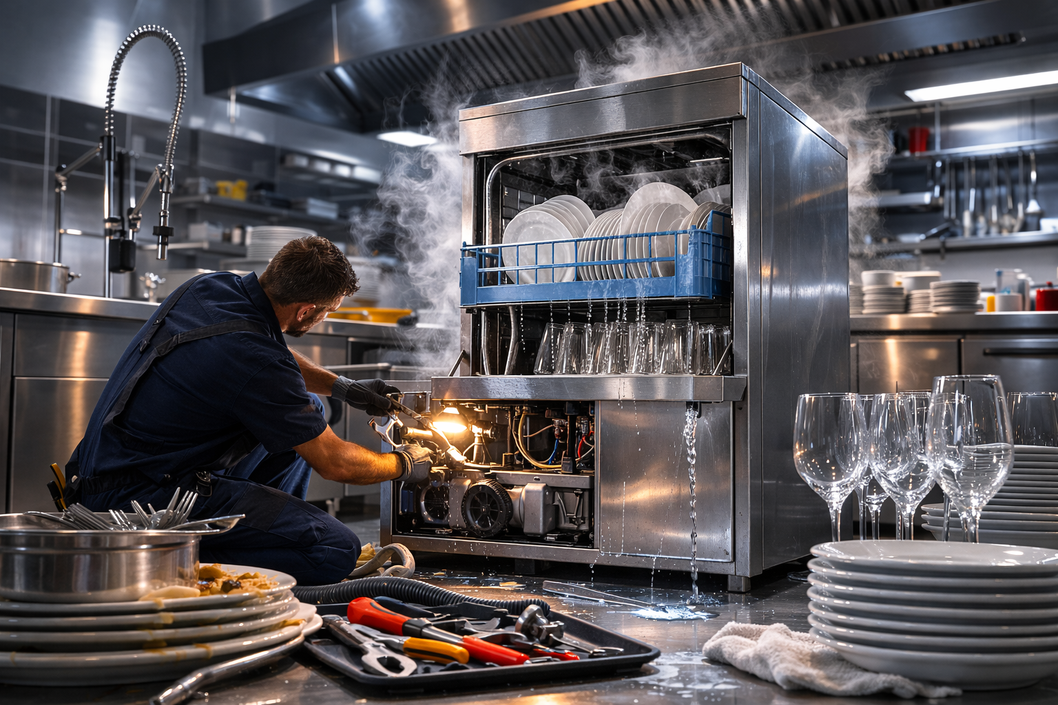 commercial dishwasher repair near me